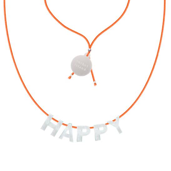 Halskette Mother of Pearl Letter