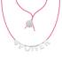 Halskette Mother of Pearl Letter