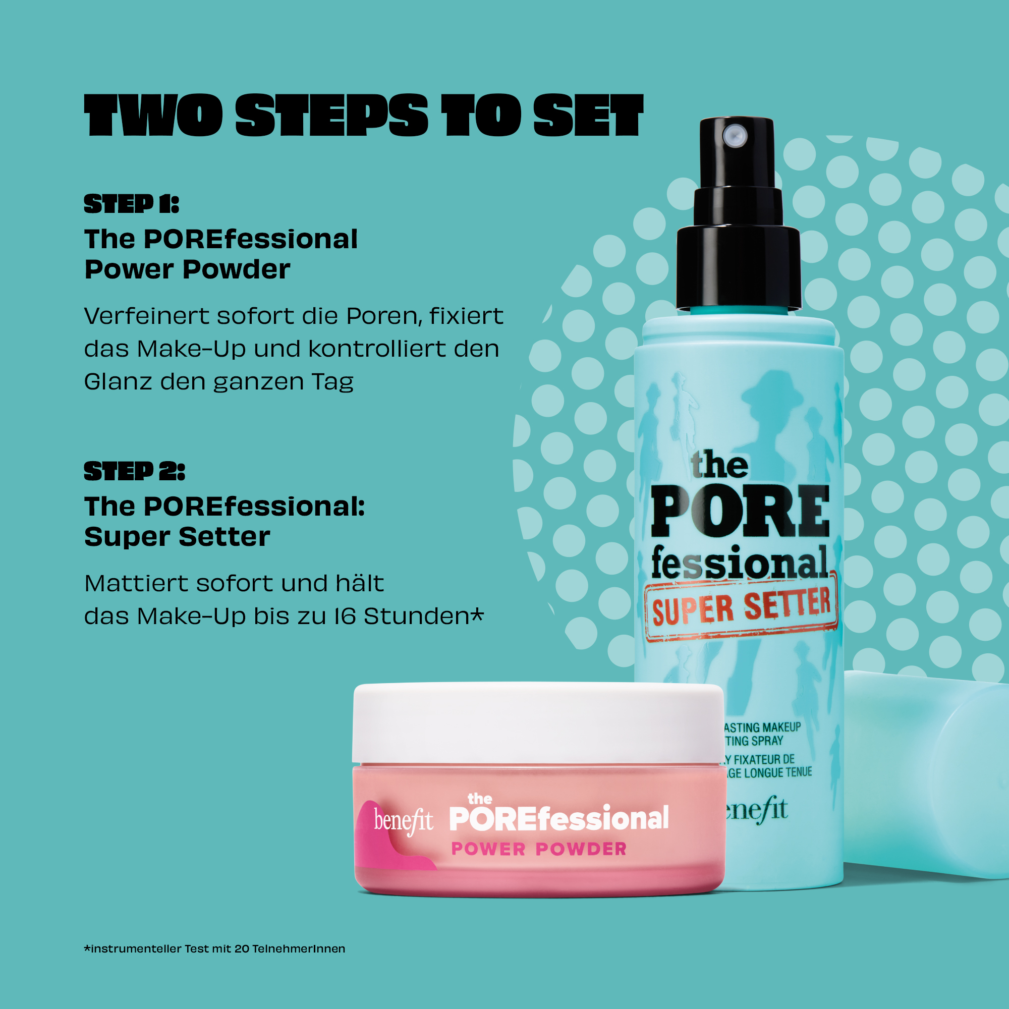 Apooliy Mattierender Puder – Lose, Wasserfester Make-up-Fixierpuder | Mit Quaste & Spiegel | Für ölfreie, Poreminimierte Haut