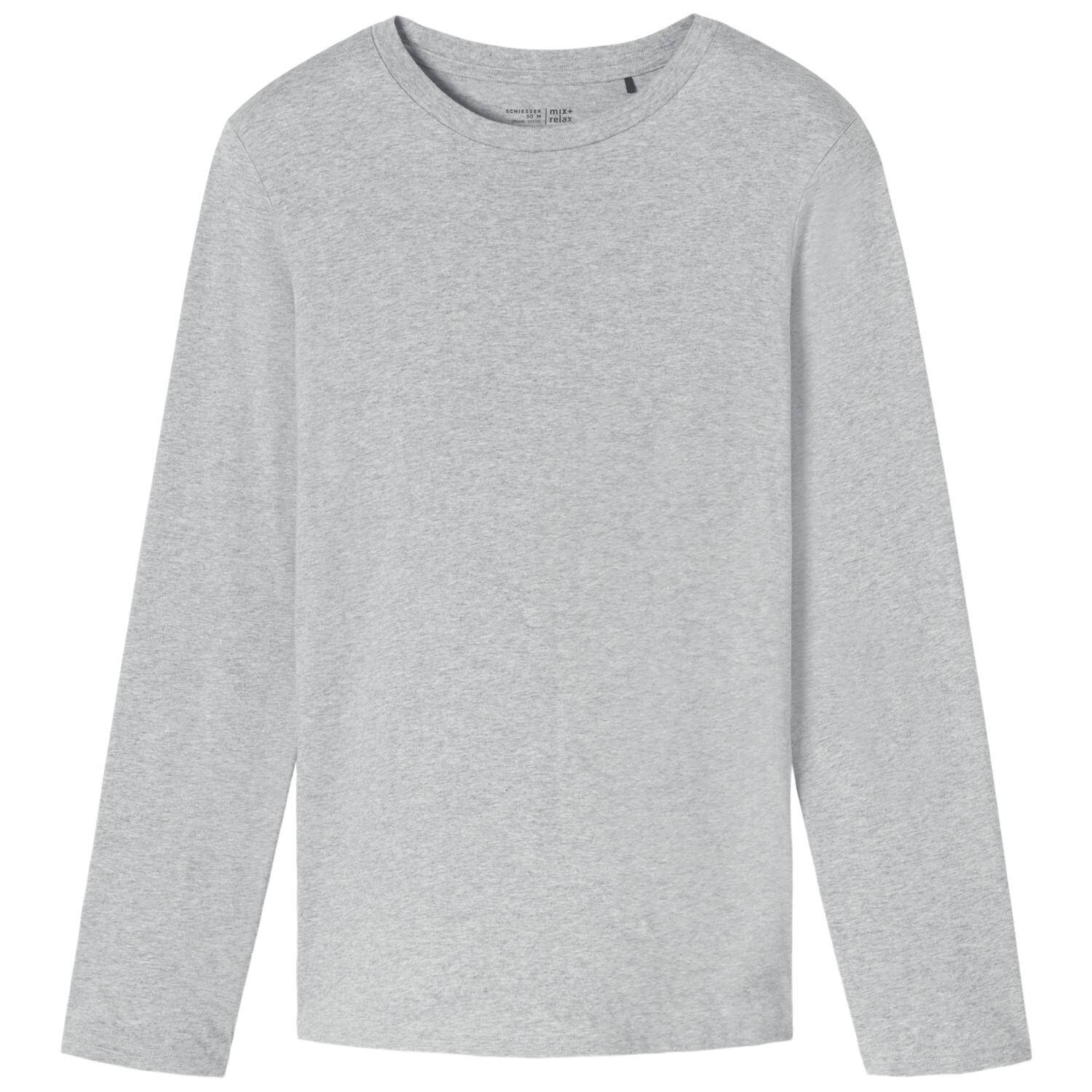 Langarmshirt Rundhals