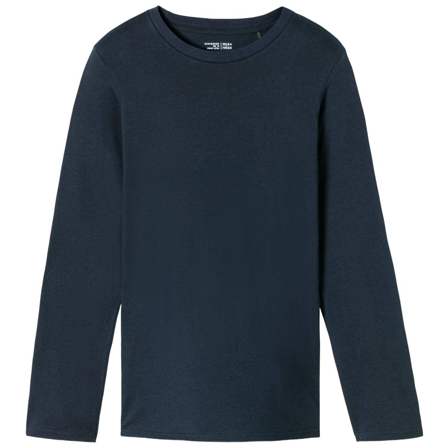 Langarmshirt Rundhals