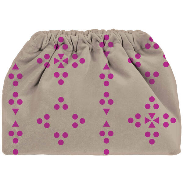 Patterned Bag Hazelnut