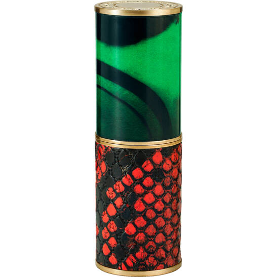 Malachite Snake Lipstick Case