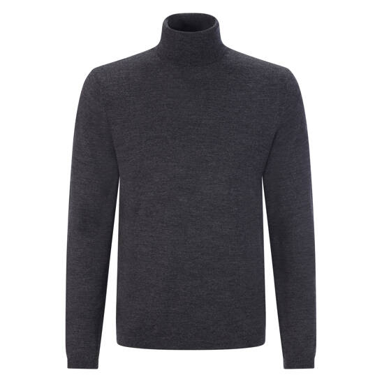 Merino-Rollkragenpullover