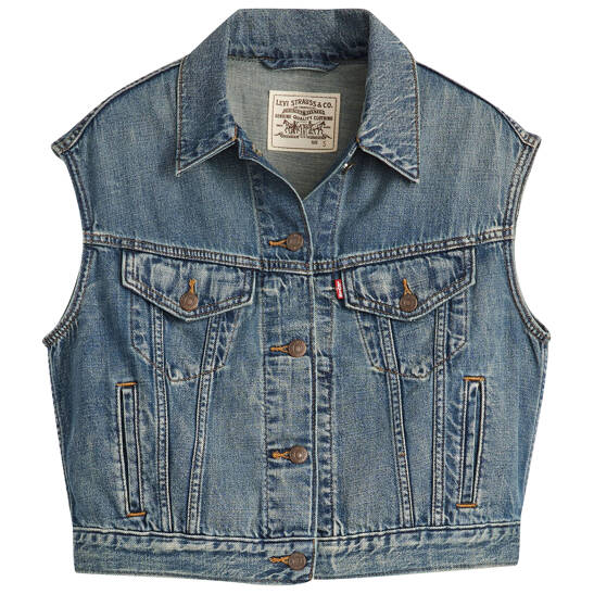 Weste Shrunken 90s Vest