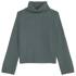 Gerippter Rollkragen-Pullover loose