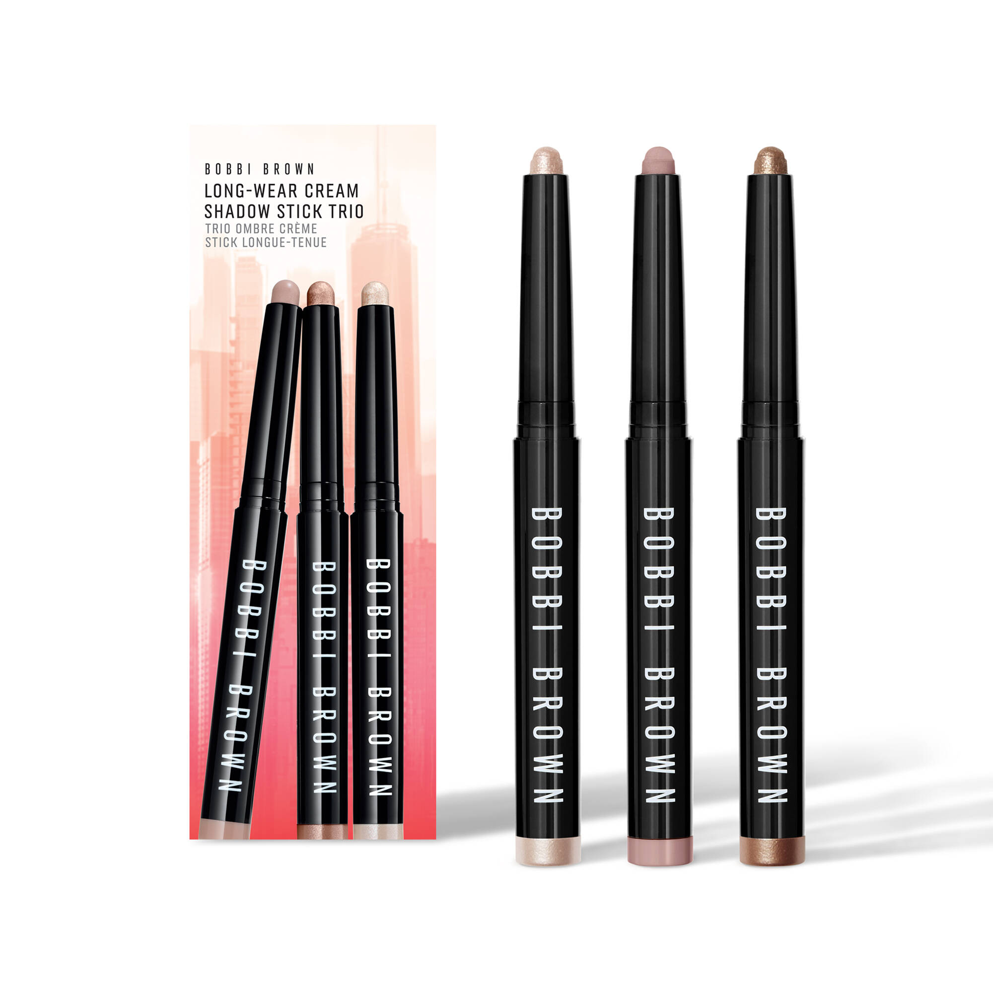 Long-Wear Cream Shadow Stick Trio