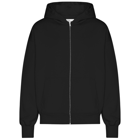 Oversized Organic Zip Hoodie
