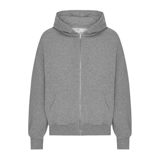 Oversized Organic Zip Hood
