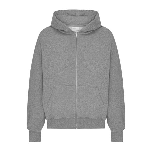 Oversized Organic Zip Hood
