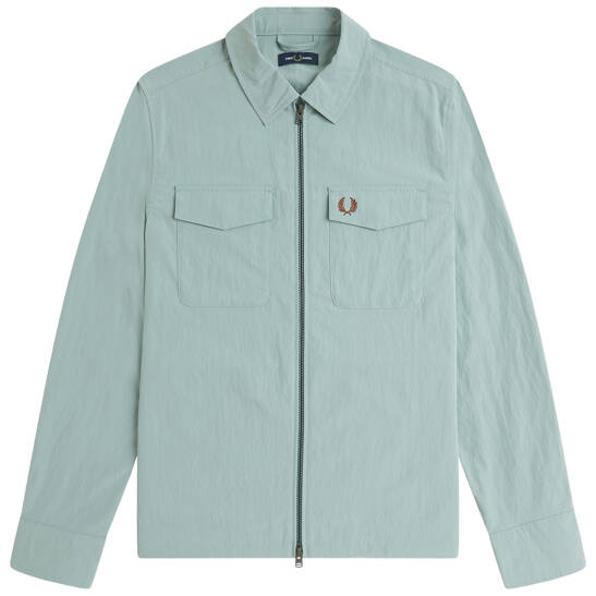 Strukturierte Hemdjacke