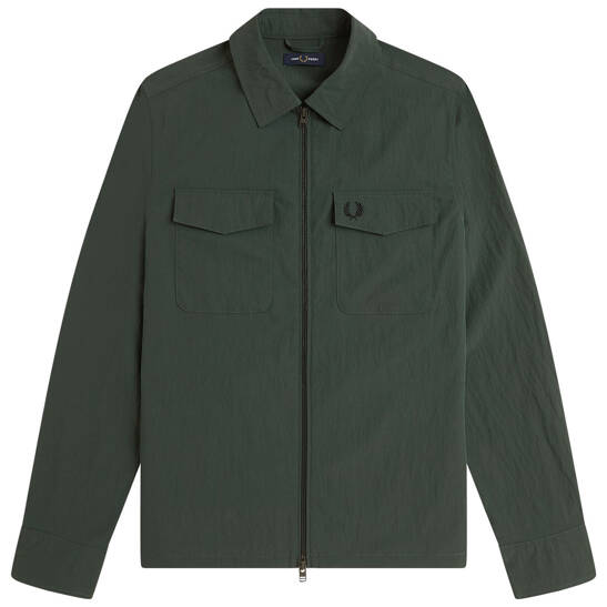 Strukturierte Hemdjacke