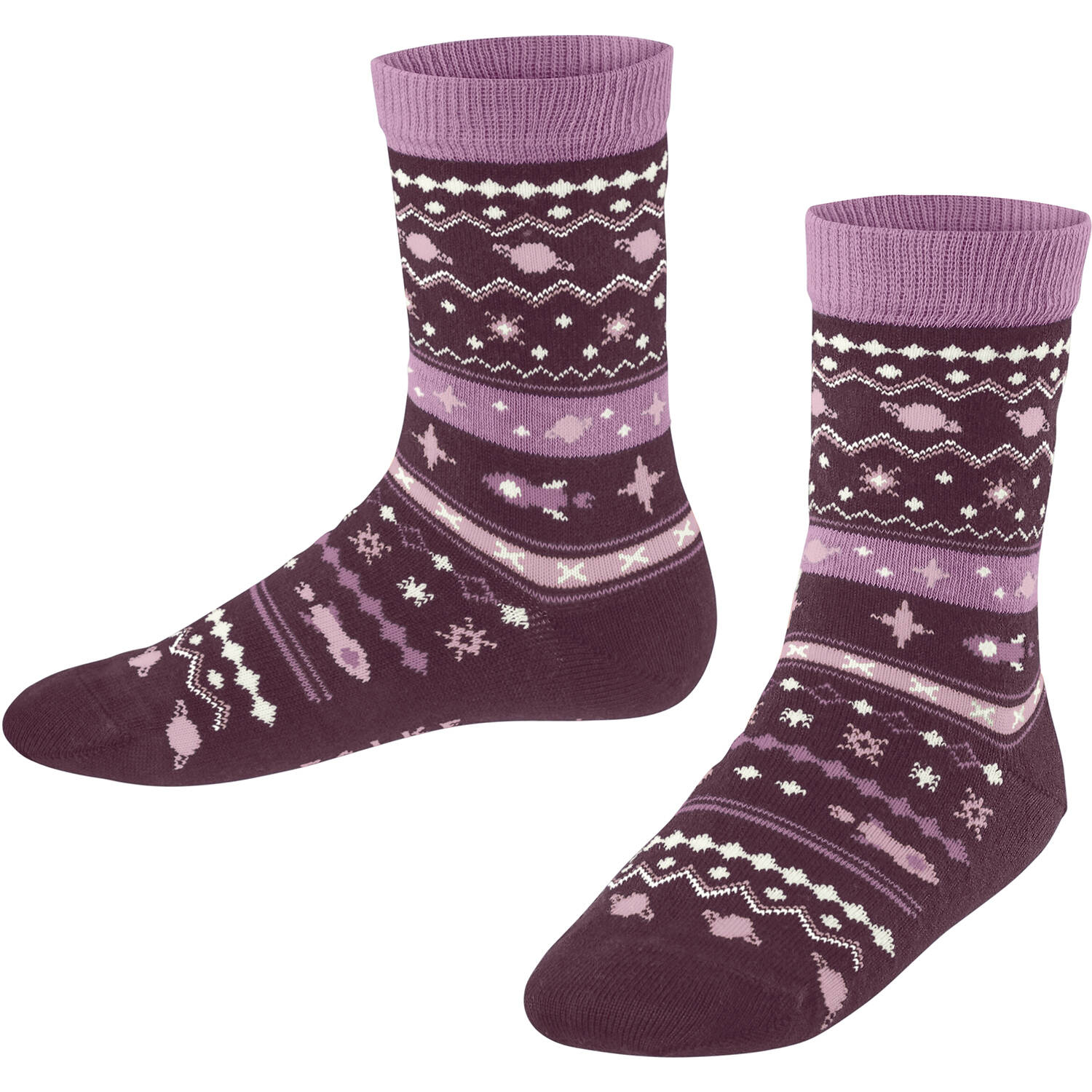 Socke Cosmos Fair Isle