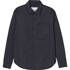 Wattiertes Overshirt