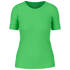 Uni t-shirt aus stretchigem cotton-ripp