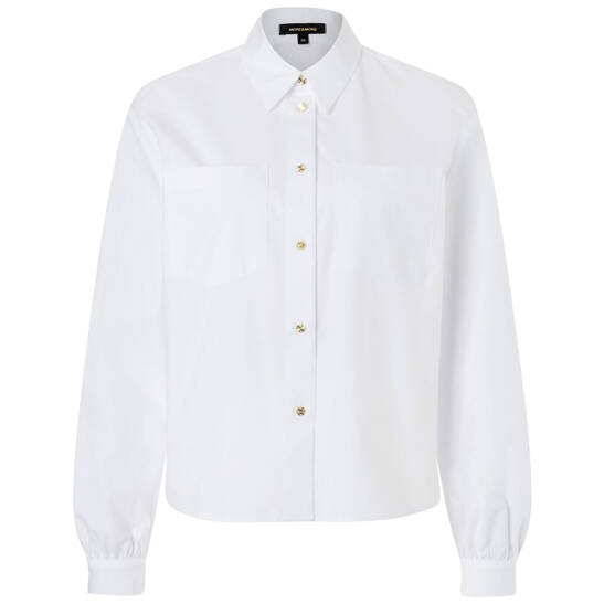 kastige Blusenjacke  weiß  Frühjahrs-Kollektion