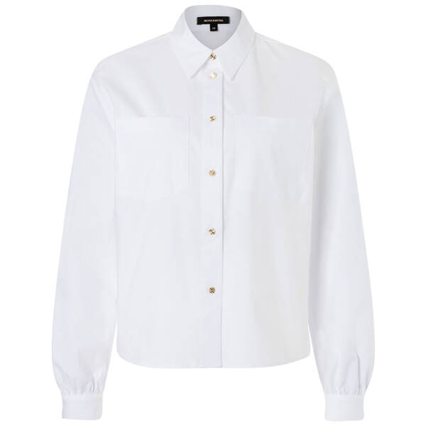 kastige Blusenjacke  weiß  Frühjahrs-Kollektion