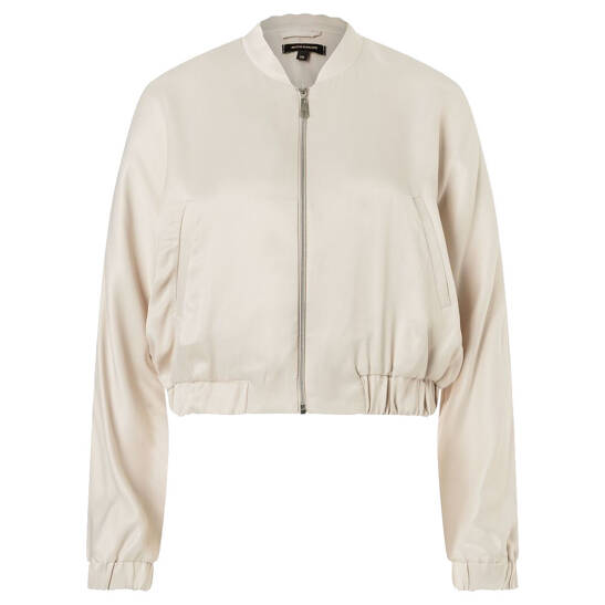Satin-Blouson  powder creme  Frühjahrs-Kollektion