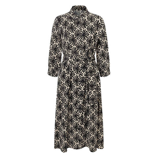 Viskose-Kleid  Print  Frühjahrs-Kollektion