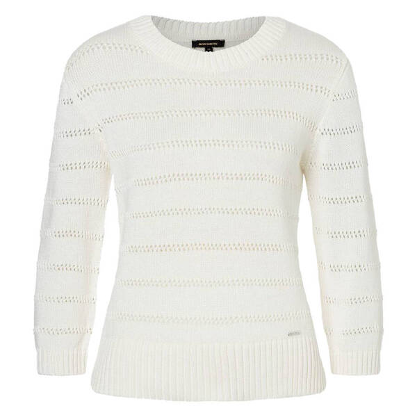 Ajour Pullover  ecru  Frühjahrs-Kollektion
