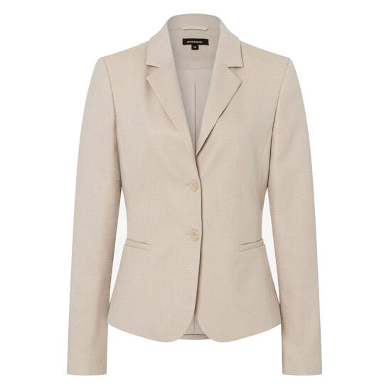 Struktur-Blazer  beige  Frühjahrs-Kollektion