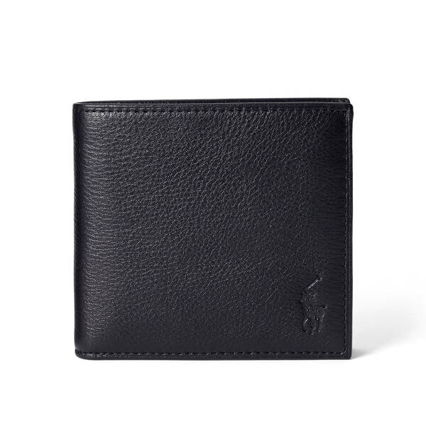 Narbenleder-Brieftasche