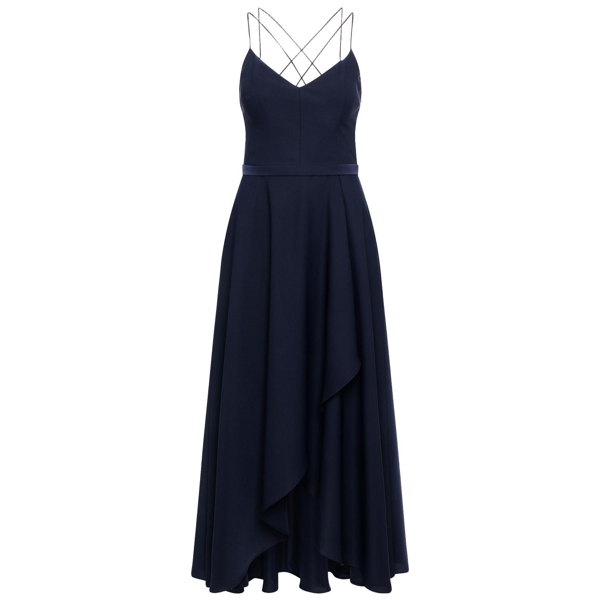 Abendkleid mit Volant