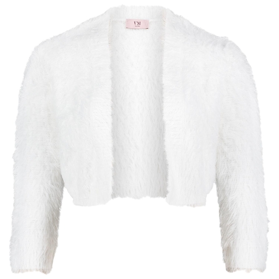 Strickbolero mit Struktur
