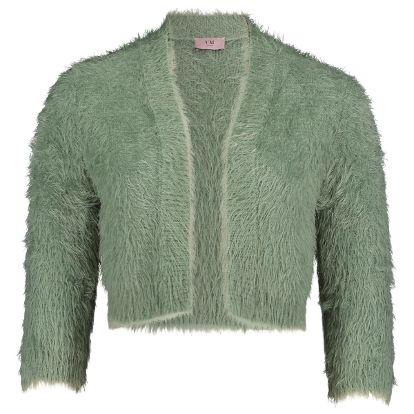 Strickbolero mit Struktur