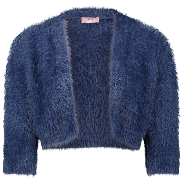 Strickbolero mit Struktur