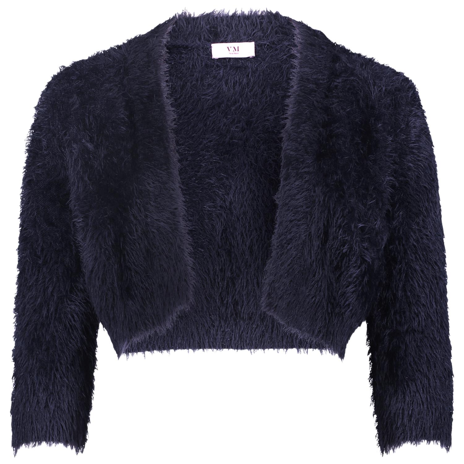 Strickbolero mit Struktur