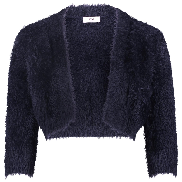 Strickbolero mit Struktur