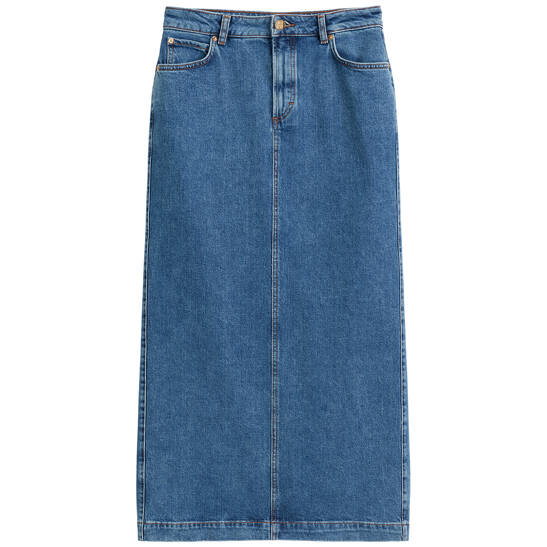 Langer Jeansrock regular