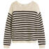 Gestreifter Pullover loose