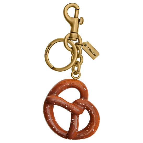 Kleiner Taschenanhänger Brezel
