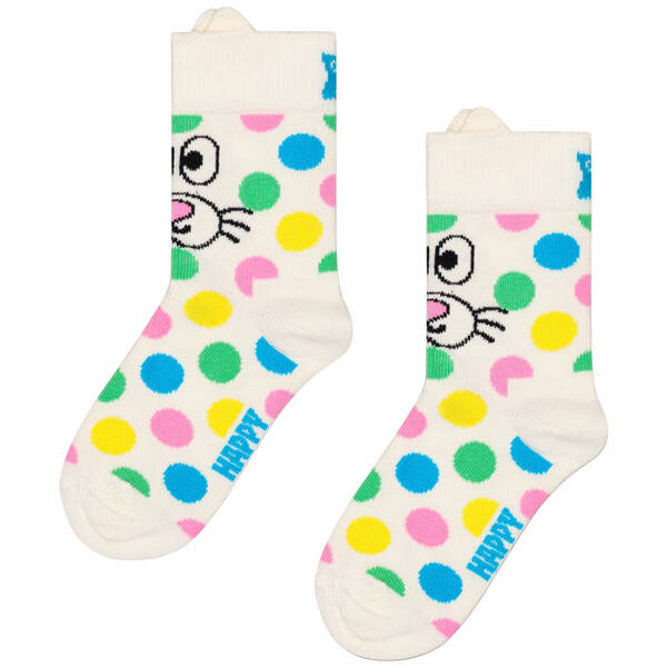 Kids Dotted Bunny Socke