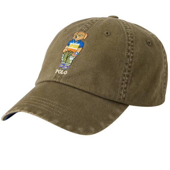 Twill-Baseballcap mit Polo Bear