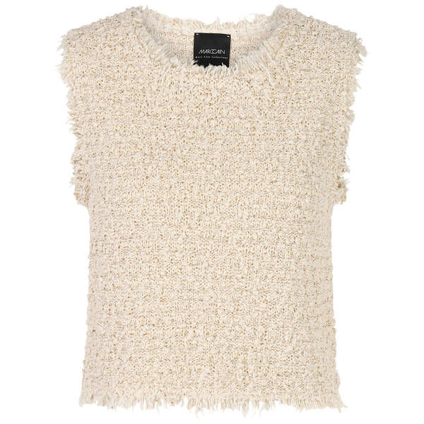 Ärmelloses Strick-Top