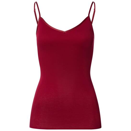 Cotton seamless Spaghetti Top Padded