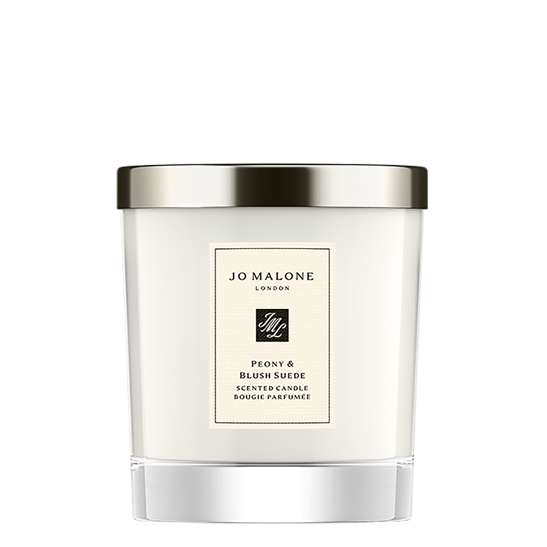 Peony & Blush Suede Scented Candle