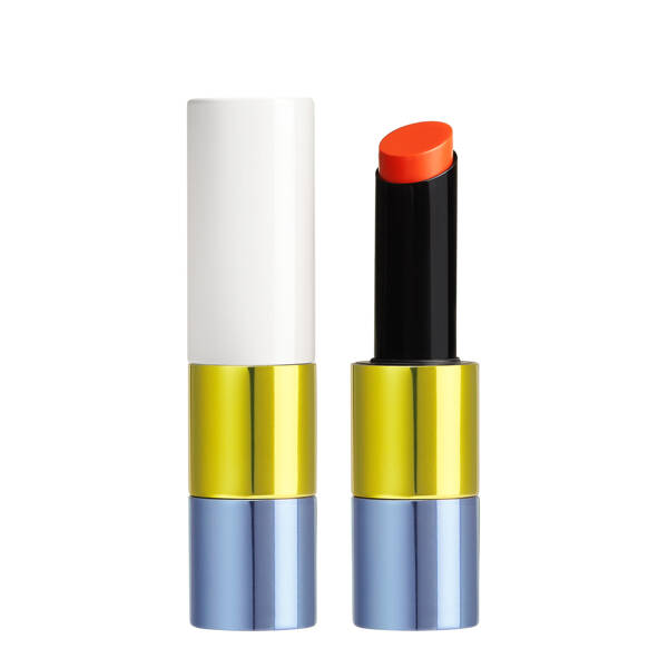 Glänzender Lippenstift Silky, limitierte Kollektion Orange Flash