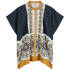 ärmellose print-bluse relaxed