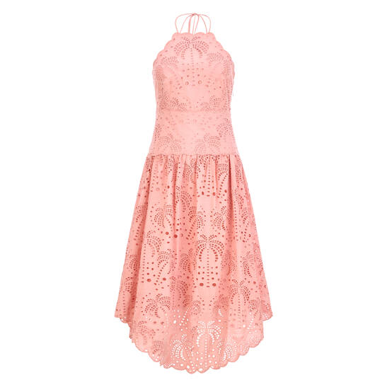 Midikleid Palm Tree Eyelet