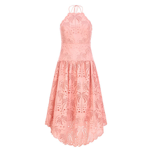 Midikleid Palm Tree Eyelet