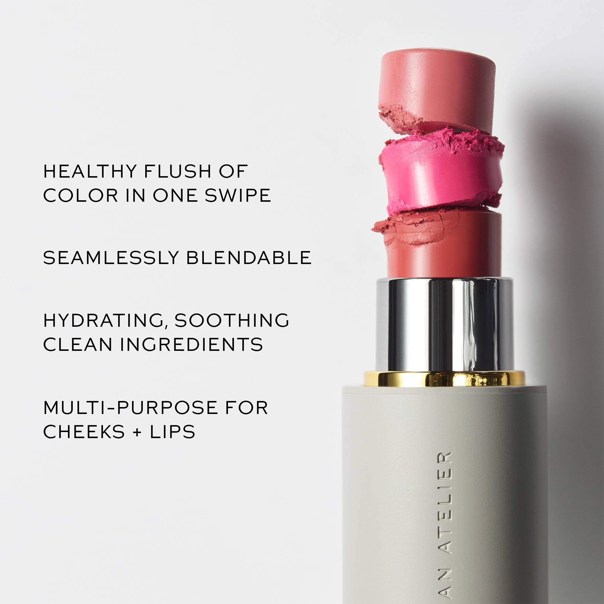 チーク Westman Atelier Baby Blush Garconne Baby Cheeks Blush Stick in Garconne | Westman Atelier