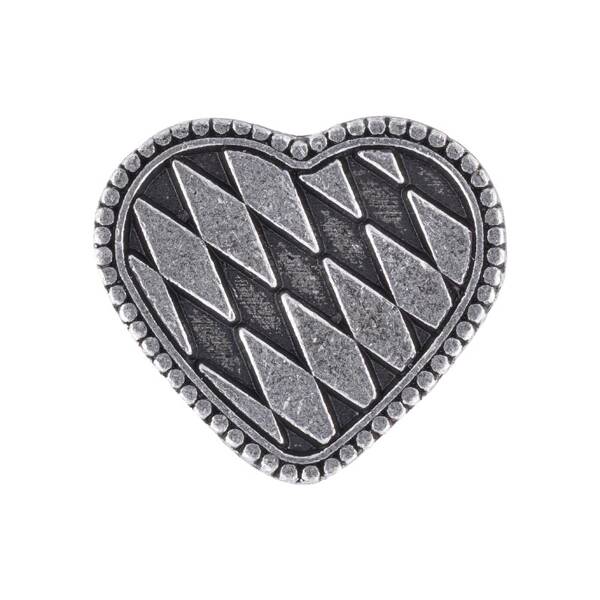 Anstecker Rautenherz