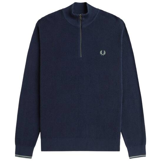 Pullover mit Halbreißverschluss