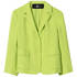 Linen blend blazer