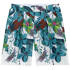 Hawaii print Bermuda shorts