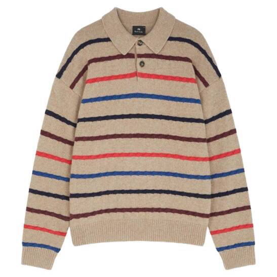 Pullover mit Polokragen